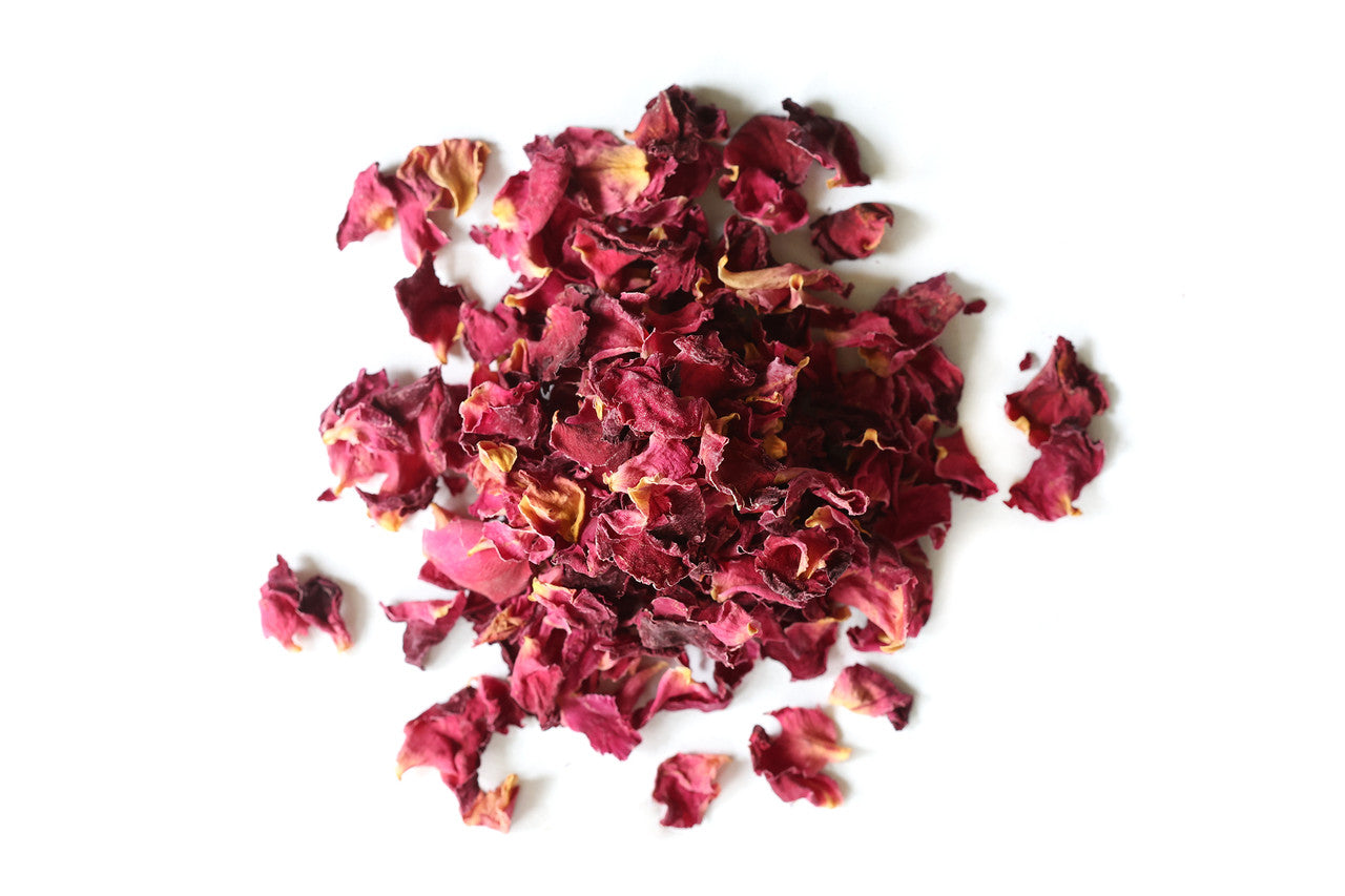 Rose Petals, Red Organic